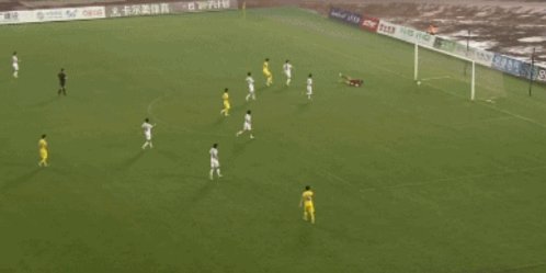 半场：津门虎0-1河南，古斯塔沃抢射破门