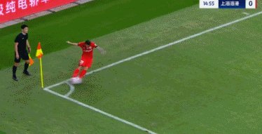 半场：津门虎0-1河南，古斯塔沃抢射破门